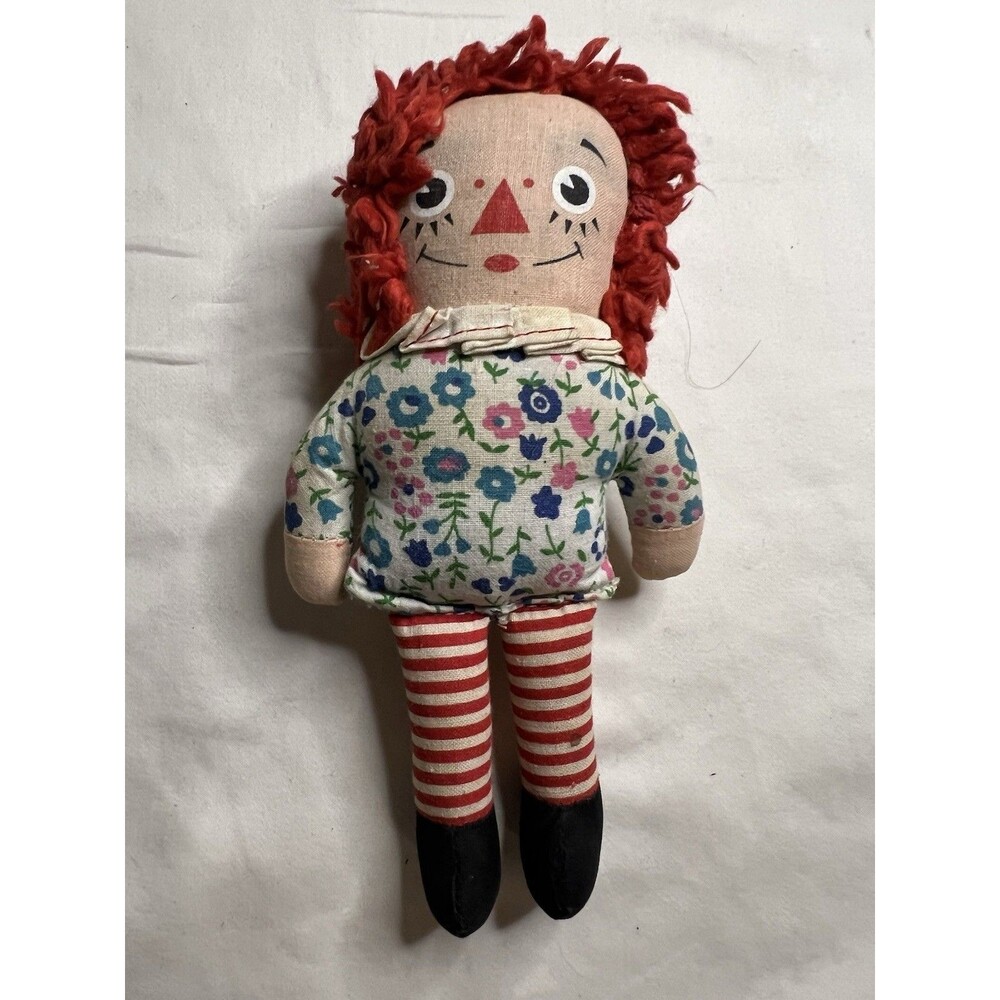 vintage 1960s – 1970s Knickerbocker Raggedy Ann doll